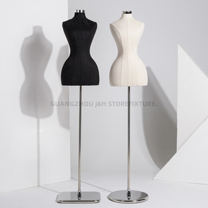 Manichino Mezzo Busto Personalizzato per Designer di Moda, Manichino Femminile Curvy con Supporto per Esporre Abiti, Basso MOQ - Product Image 5