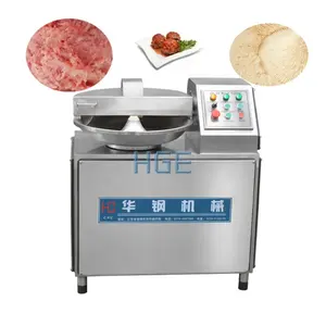 Stainless steel sausage meat making machine bowl chopper high quality meat bowl cutter