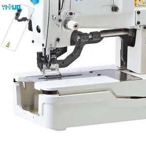 YS-781D High Speed Direct Driver Lock Stitch Straight Button Holing Sewing Machine