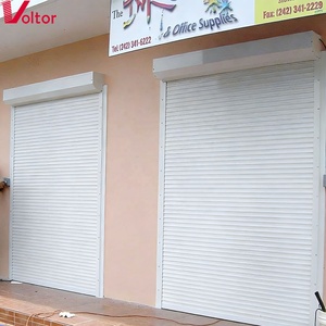 Tailles et couleurs personnalisables avec porte enroulable pour garages modernes et bâtiments industriels, porte enroulable en aluminium - Product Image 2