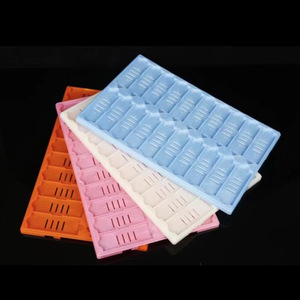 Hongbolai Plastic 20-Piece Glass Slide Drying Storage Board <b>Microscope</b> Slides - Product Image 2