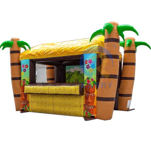Barra Tiki Tropical Inflable, Puesto de Bar Inflable para Fiestas en la <span class=keywords><strong>Playa</strong></span>, Exposiciones, <span class=keywords><strong>Casa</strong></span> Inflable para <span class=keywords><strong>Alquiler</strong></span> y Eventos - Product Image 2