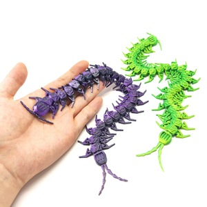 Vente flash : modèle de centipède en plastique imprimé en 3D, articulations mobiles mécaniquement, jouets pour enfants - disponible en gros - Product Image 4
