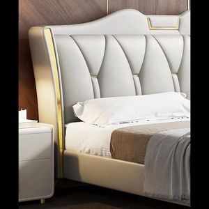 Meubles Pour Chambre D'hotel Tete <span class=keywords><strong>De</strong></span> Lit Italienne <span class=keywords><strong>Mobilier</strong></span> Pour Chambre a Coucher Lit Léger <span class=keywords><strong>De</strong></span> <span class=keywords><strong>Luxe</strong></span> Design - Product Image 5