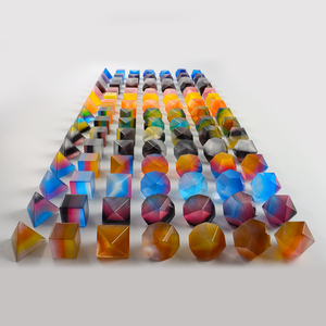 Misterioso <span class=keywords><strong>Juego</strong></span> <span class=keywords><strong>de</strong></span> <span class=keywords><strong>Dados</strong></span> Poliédricos Aleatorios <span class=keywords><strong>de</strong></span> Piedras Preciosas Hechas a Mano para D&D, Dragón, Calabozos, RPG, Ajedrez, D4/D6/D8/D10/D%/D12/D20, Afilados - Product Image 2