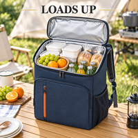 Grande glacière robuste, glacière Oxford grande capacité avec fermeture éclair, vente en gros directe usine OEM ODM