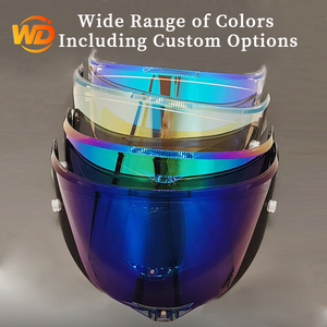 VCOROS PISTA <span class=keywords><strong>GP</strong></span> <span class=keywords><strong>RR</strong></span> ชิ้นส่วนทดแทนชิลด์หมวกกันน็อคมอเตอร์ไซค์แบบ PC ใหม่ - ชิลด์แบบเต็มหน้า ป้องกันรอยขีดข่วน กันน้ำ สำหรับ Pista - Product Image 4