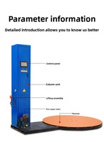 Machine d'emballage électrique automatique portable avec pompe et PLC pour la logistique alimentaire et des boissons