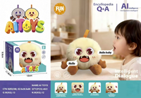 Nouveau jouet en peluche monstre intelligent à dialogue IA 2026 |   Robot éducatif compagnon pour enfants |   Interaction vocale intelligente parlante