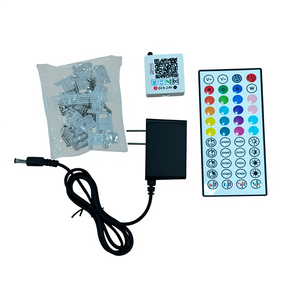 Kit d'éclairage néon en silicone RGB 5050 SMD à 60 <span class=keywords><strong>LED</strong></span>, contrôlé par USB/WIFI, <span class=keywords><strong>12V</strong></span> CC, 108 <span class=keywords><strong>LED</strong></span>/m, IP67, télécommande, application, éclairage décoratif pour la maison - Product Image 3