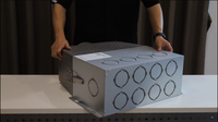 Boîte de Distribution de flux d'air HVAC EPP pour système de Ventilation