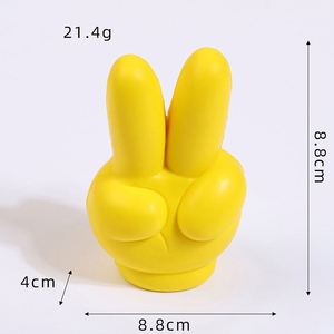 Jouet anti-stress en mousse PU en forme de main, à remontée lente, réaliste, pour enfants et adultes, idéal pour le bureau - Product Image 4
