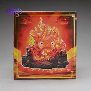 Figuras de <span class=keywords><strong>Manga</strong></span> de 12CM, estatuas luminosas Howl's Moving Castle Calcifer, lámpara de respiración, dibujos animados japoneses, figuras de Anime de PVC, Juguetes - Product Image 5
