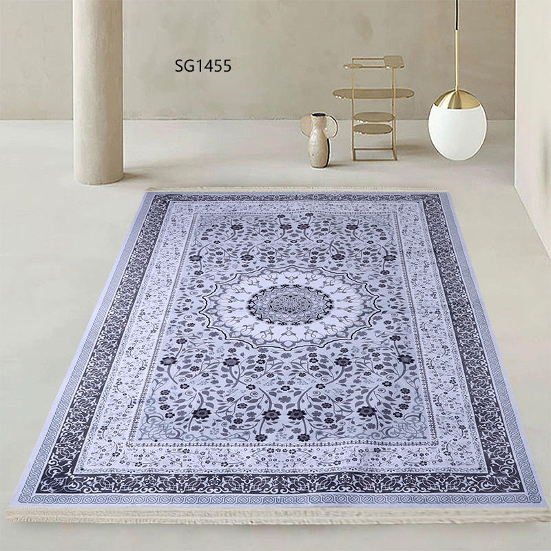 Jade Flowers Falling to the Ground  Light Gray D