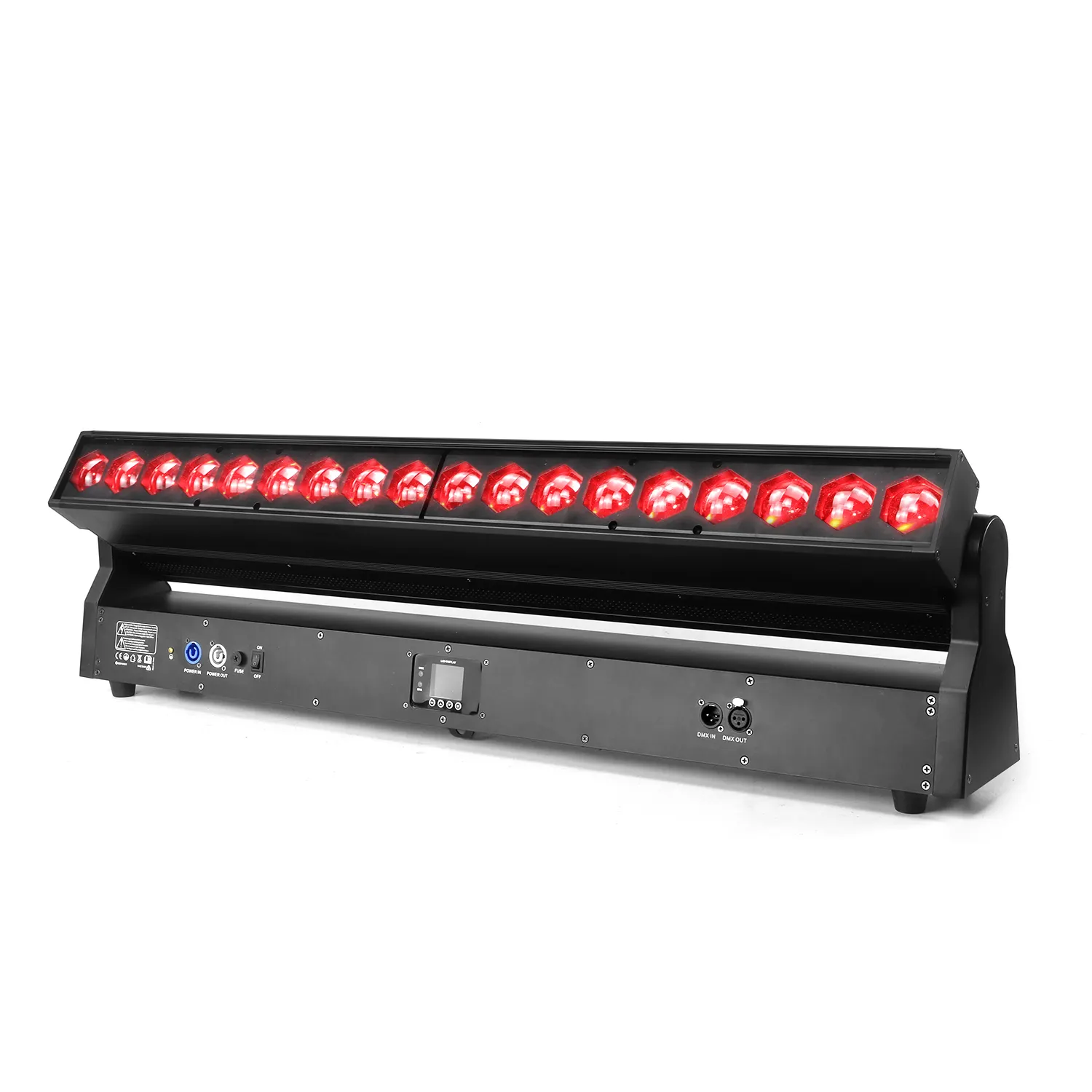 אורות במה ליניארי בר DMX RGBW 4in1 18*40W LED הזזת ראש אור בר פיקסל שליטה למסיבה מועדון דיסקו חתונה