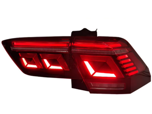 Nuovo Design Auto-y: Fanale Posteriore per VW <span class=keywords><strong>Tiguan</strong></span> 2017-2023, Eleganti Luci Posteriori Modificate Full LED per <span class=keywords><strong>Accessori</strong></span> Auto VW <span class=keywords><strong>Tiguan</strong></span> - Product Image 5