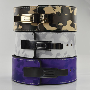 Ceinture de fitness pour homme avec logo personnalisé, en néoprène et cuir, pour musculation, pompes et haltérophilie - Product Image 2