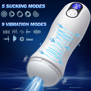 Copa de Masturbación Automática para Hombre de Alta Calidad con Vibración, Calentamiento, Succión y Control de Voz Inteligente, Juguete Sexual - Product Image 3