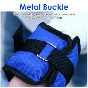 Entrenamiento de fuerza Pulsera de pesas 5Kg Tobillo ponderado delgado y correa de muñeca Gimnasio 0,5Kg 1Kg Tobillo Pesos Saco de arena Fabricantes - Product Image 6
