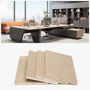 GuangLin Fine <span class=keywords><strong>OSB</strong></span> 1220*2745 18mm Flakeboards Hoja de aglomerado Material de madera sin terminar para uso en interiores Muebles para salas de conferencias - Product Image 2