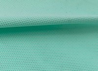 Tissu tricoté interlock uni texturé en nylon et élasthanne, 165 cm, 170 g/m², extensible, respirant, doux au toucher, pour filles, protection solaire