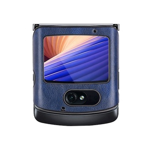 Funda <span class=keywords><strong>de</strong></span> teléfono para Motorola Moto Razr 5G <span class=keywords><strong>2022</strong></span> y 2020, cubierta trasera mate dura, Retro, Litchi, <span class=keywords><strong>de</strong></span> cuero PU, la mejor oferta - Product Image 5