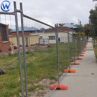Clôture temporaire galvanisée à installation facile, idéale pour les chantiers de construction en Australie – Offre spéciale