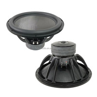 Caisson de basses actif 18 pouces 1200W RMS, système audio BW18, amplificateur classe AB, stéréo/surround, basses puissantes pour home cinéma