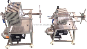 <span class=keywords><strong>Presse</strong></span> à filtre à plaques et à cadre en acier inoxydable pour l'industrie du jus/du vin/des boissons - Product Image 5