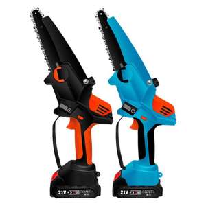 Professional 6inch <b>Mini</b> Electric Chainsaw 21V2.0Ah Lithium Battery Powered for DIY Grading - Product Image 2