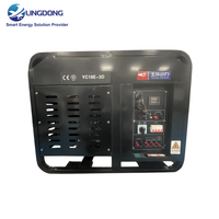 Groupe électrogène diesel 18 kVA refroidi par air, faible bruit, 18 kW, petit groupe électrogène diesel Yuchai YC18E/T pour chantier de construction, sans marge revendeur