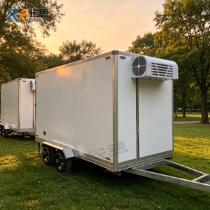 Remorque frigorifique mini-transporteur de type chariot pour la livraison de glaces, <span class=keywords><strong>lait</strong></span> et produits laitiers - Product Image 6