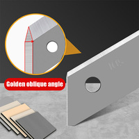 Lame de rechange pour couteau utilitaire SDI 1520, 25 mm de large, extra large, robuste, épaisseur 0,7 mm, pour la découpe