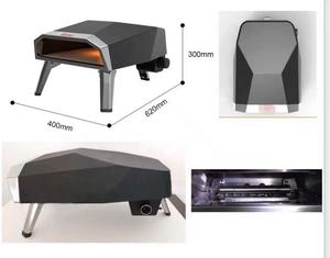 12 "Muti-Fuction Portable Outdoor Gas Pizza Maker <span class=keywords><strong>Horno</strong></span> de pizza de propano de acero inoxidable con <span class=keywords><strong>piedra</strong></span> - Product Image 6