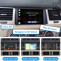 Kit de Interfaz de Módulo Decodificador Inalámbrico Apple CarPlay y Android Auto para Land Rover Jaguar Denso