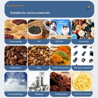 Machine de distribution automatique de poudre et de granulés 500g avec pesage et remplissage pour céréales, riz, haricots, épices, farine, café, aliments pour animaux de compagnie