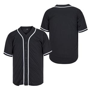 Camiseta de Béisbol en Existencia, Ropa Deportiva Informal, Bordado Personalizado, Impresión de Número y Letra, Camiseta de Béisbol con Botones - Product Image 5