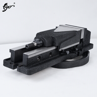 Étau hydraulique Tiger CNC HP-5V à ouverture de mâchoires 3 positions pour centre d'usinage, accessoires d'outillage haute précision pour usine