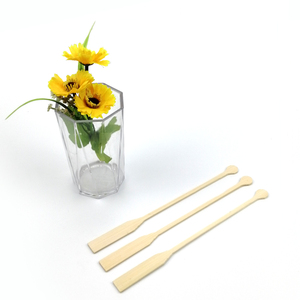 <span class=keywords><strong>Bar</strong></span> herramientas swizzle palos de bambú cóctel agitador - Product Image 1
