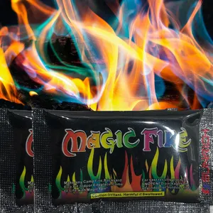 wholesale professional colored fire 10g magic fire colorful flames powder mystical fire