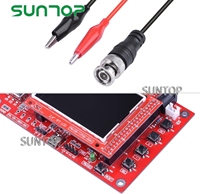 Kit de Osciloscopio, Osciloscopio Digital de Bolsillo TFT de 2.4 Pulgadas, Kit de Piezas DIY, Juego de Aprendizaje Electrónico con Componentes SMD Soldados