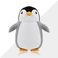 Nouvelle arrivée dessin animé pingouin poupée en forme de U oreiller tricoté Anti-apnée amovible avion hôtel Camping mémoire Massage refroidissement