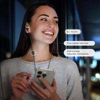 Écouteurs filaires USB C UGREEN avec micro et contrôle du volume, stéréo HiFi, casque filaire de type C, design ergonomique portable, écouteurs sportifs