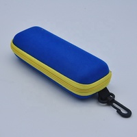Étui à lunettes de sport rectangulaire en EVA souple, personnalisable avec logo en couleur, vente chaude directe usine