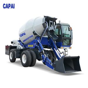 Camion malaxeur à béton autochargeur CAPAI HOWO 6x4 avec moteur et pompe, haute efficacité, puissance de 91 kW, à vendre - Product Image 2