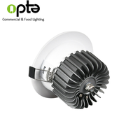 Lampe LED intelligente encastrée, étanche IP65, Zigbee, wi-fi, RGBCW CCT, réglable, par application de contrôle