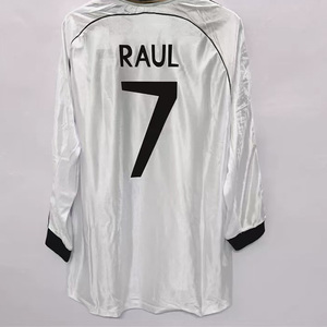 Uniformes de Fútbol Retro Personalizados al por Mayor de Primera Calidad, Versión 200304 9800, Clásicos ZIDANE RAUL, Camisetas Transpirables de Manga Corta - Product Image 4