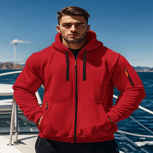 Venta al por mayor de alta calidad Otoño Invierno moda cálido <span class=keywords><strong>Olid</strong></span>-color Europeo Americano de manga larga estilo sudadera para hombres deportivos - Product Image 2