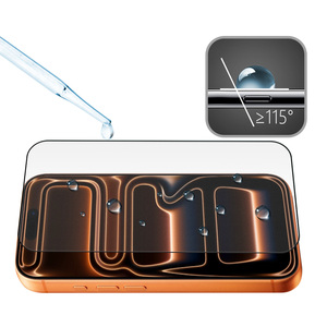 Protector de Pantalla de Vidrio Templado <span class=keywords><strong>3</strong></span> en 1 con Nueva Tecnología 3A Anti-Reflejos, Anti-Reflejos de Luz y Anti-Huellas para iPhone 14 15 16 17 - Product Image 5