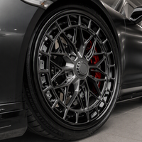 Nouvelles jantes en alliage d'aluminium forgé Pengqi, brossées, multi-branches, de qualité course, haute performance, légères et haute résistance pour Boxster